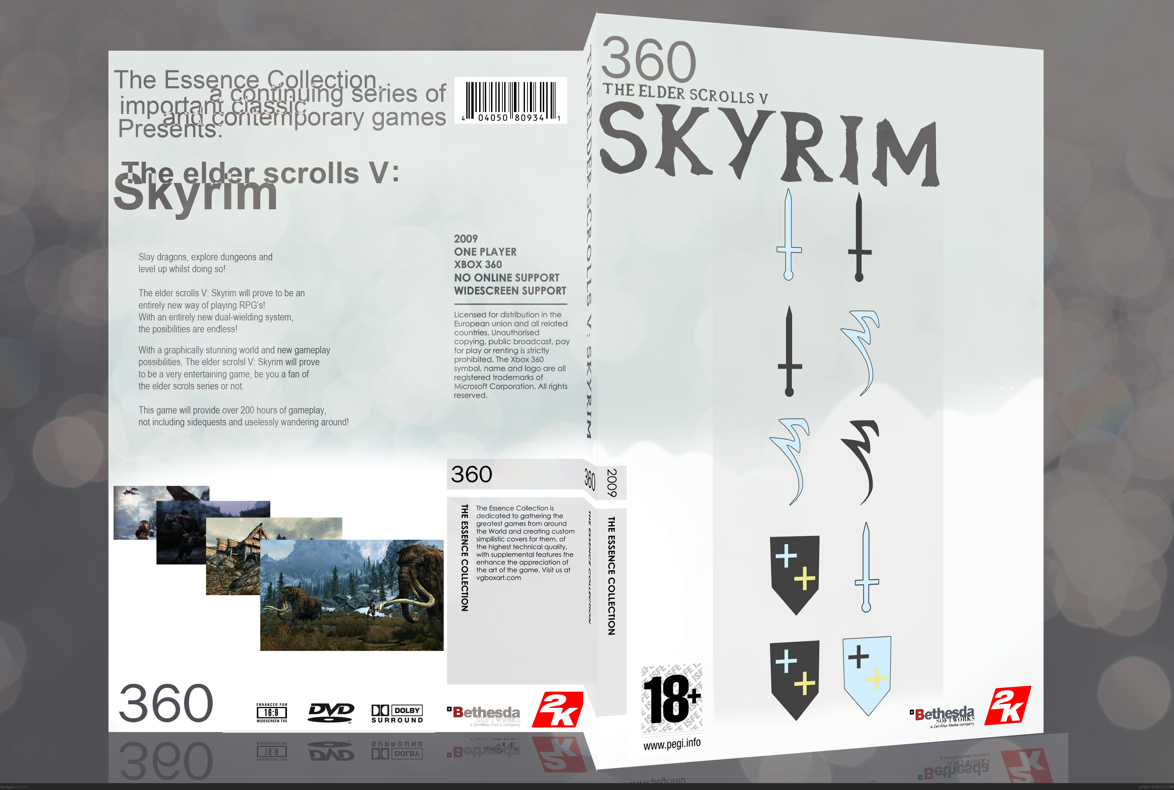 The Elder Scrolls V: Skyrim [Essence] box cover