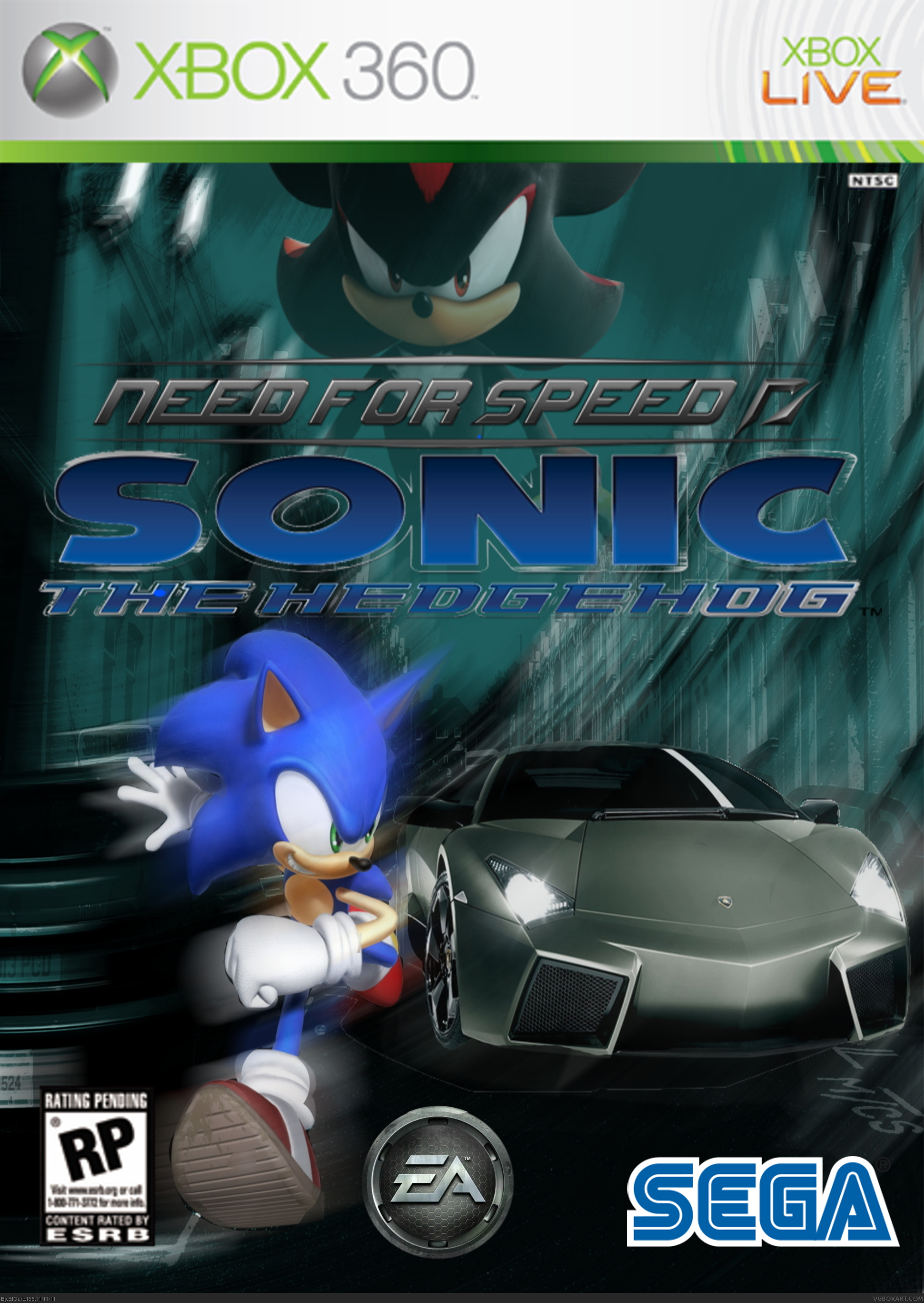 Need for Speed: Sonic the Hedgehog box cover