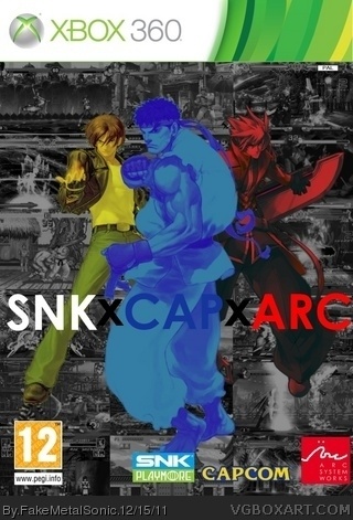 SNK X CAPCOM X ARC SYSTEM box art cover