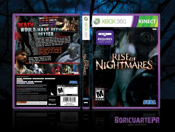 Rise of Nightmares box art cover