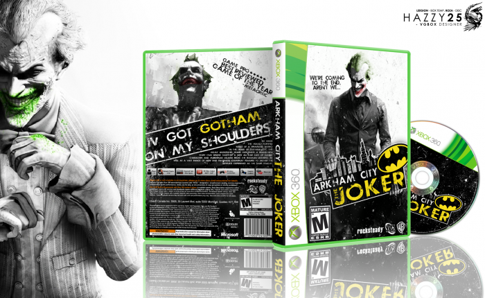 Batman Arkham City: Joker Edition box art cover