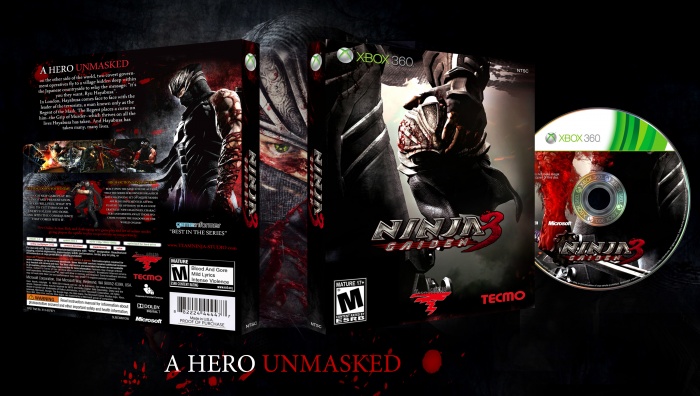 Ninja Gaiden 3 box art cover