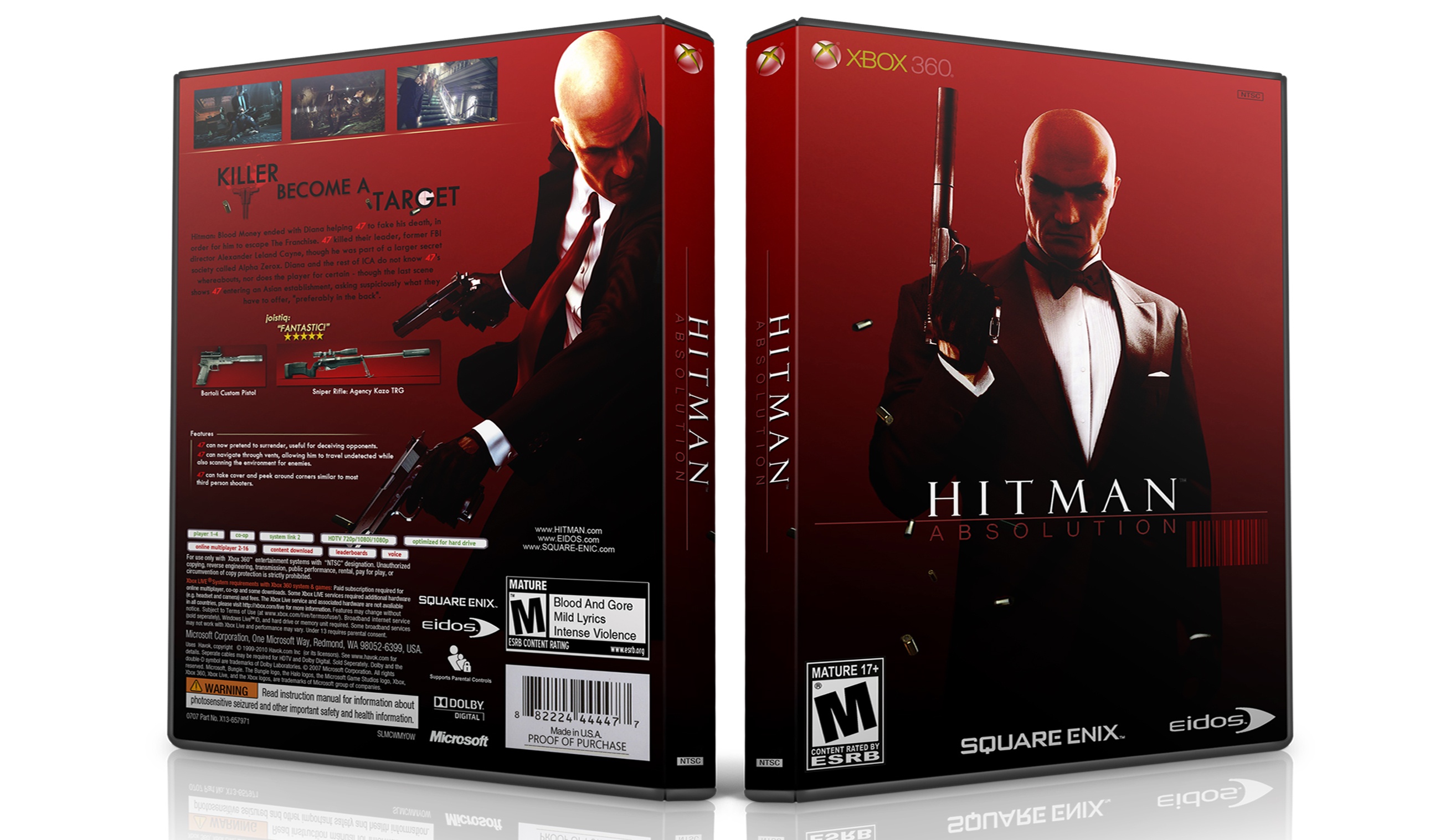 Hitman Absolution box cover