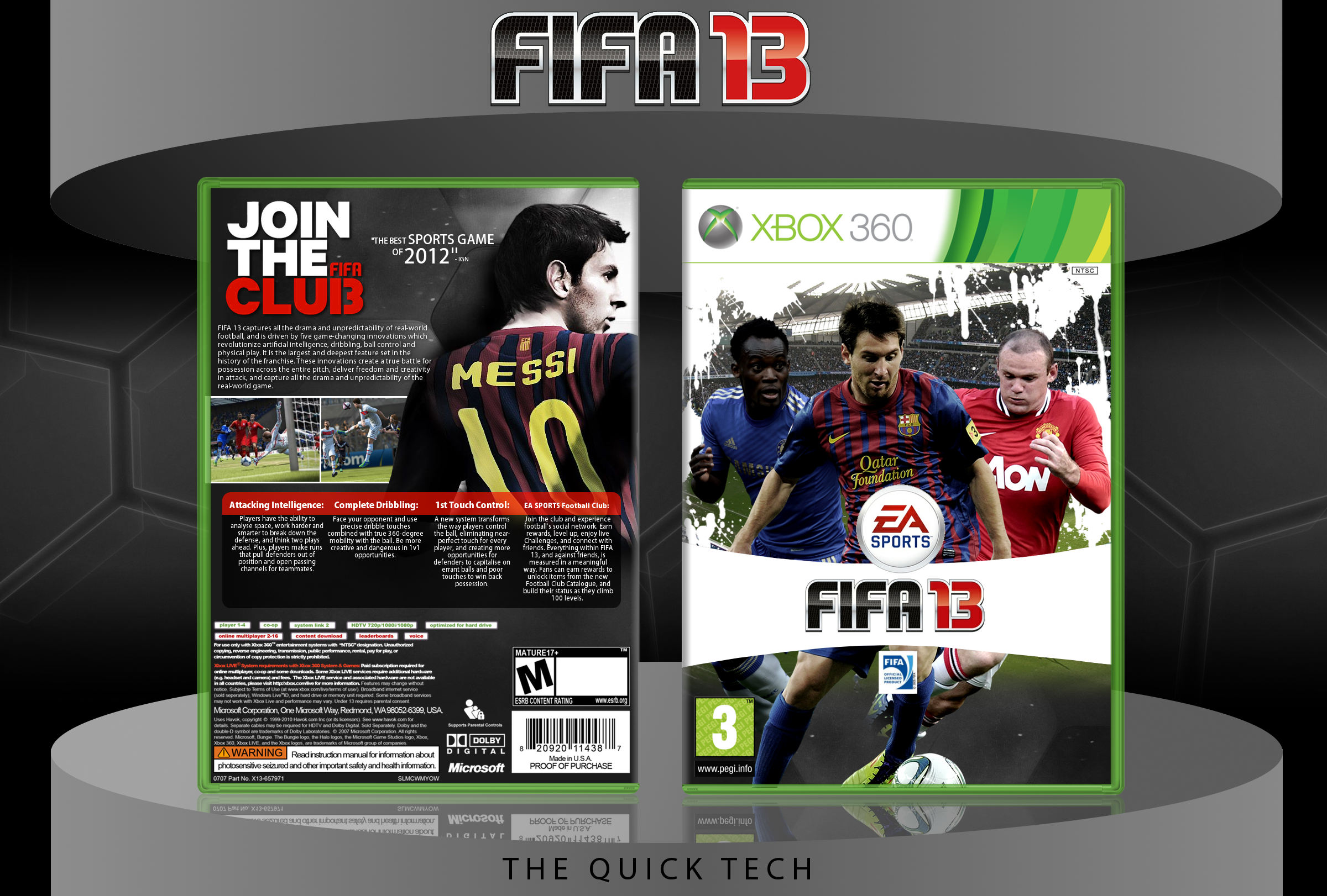 FIFA 13 box cover
