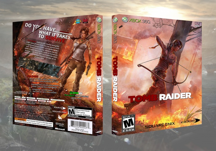 Tomb Raider box art cover