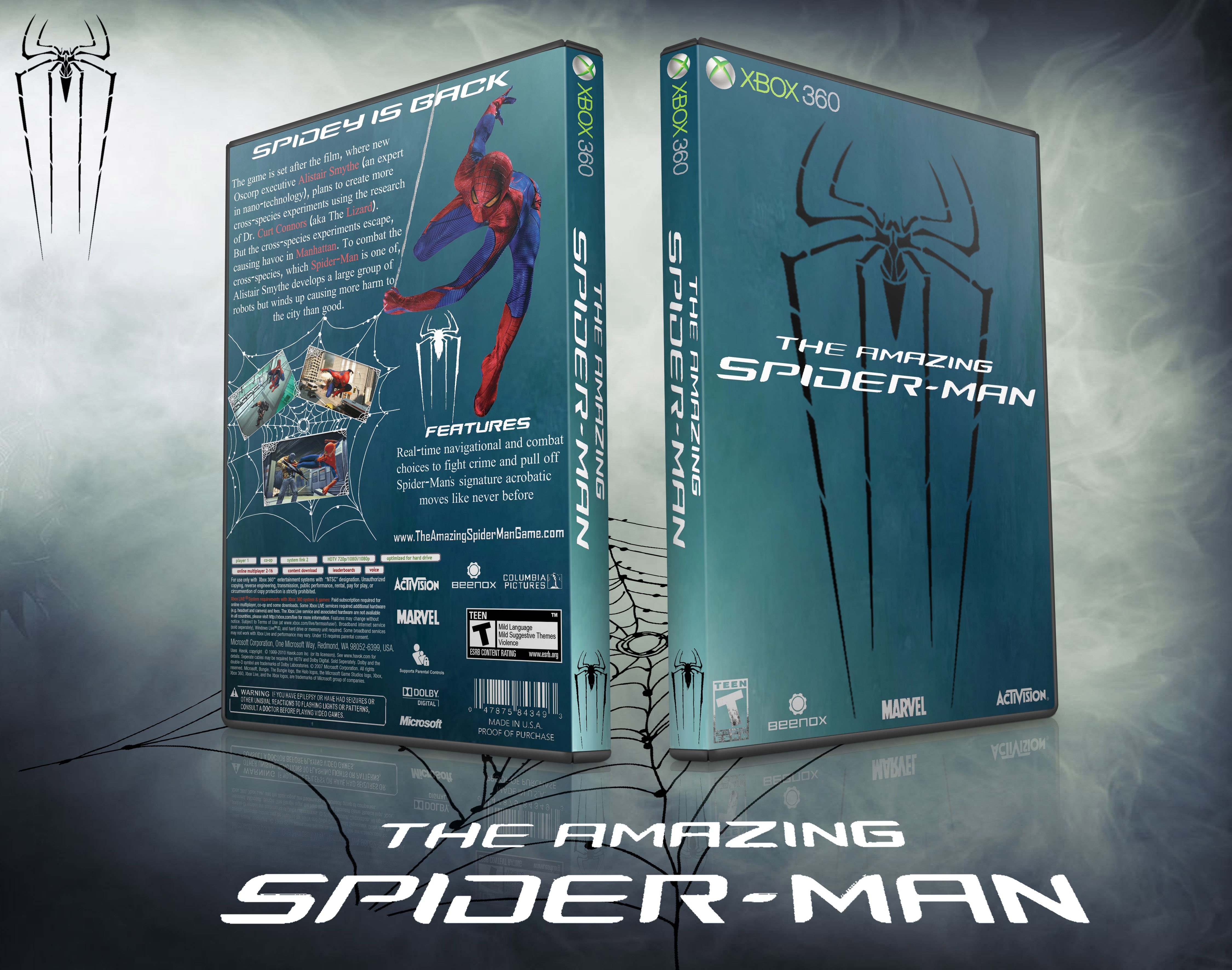 The Amazing Spider-Man box cover
