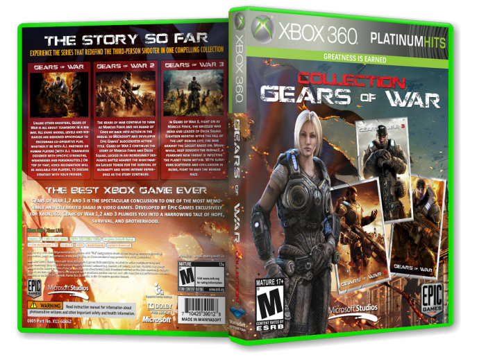 Gears of War: Collection Pack box art cover