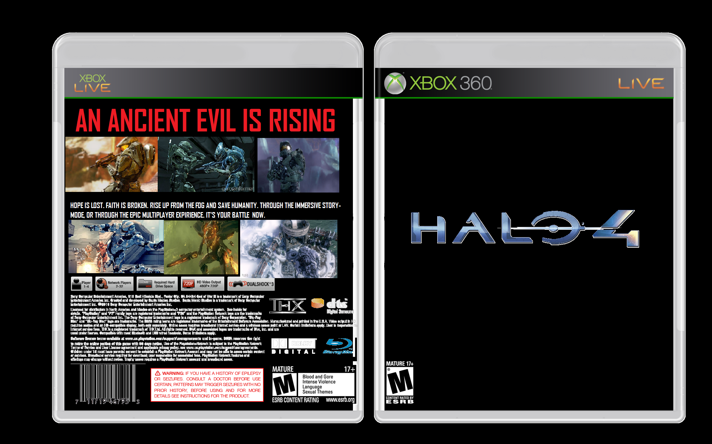 Halo 4 box cover