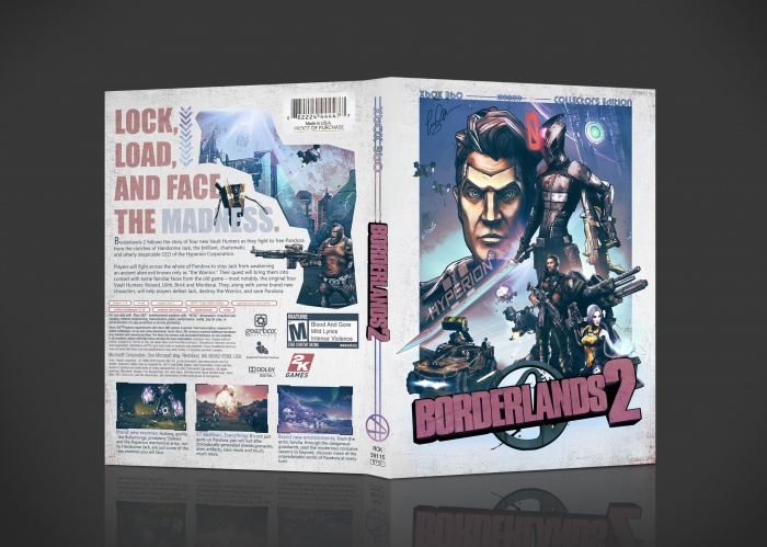 Borderlands 2 Collectors Edition box art cover