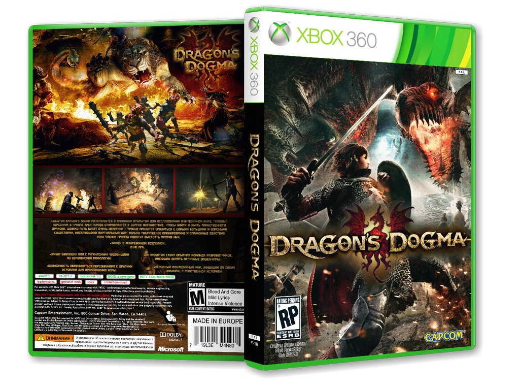 Dragon's Dogma box cover