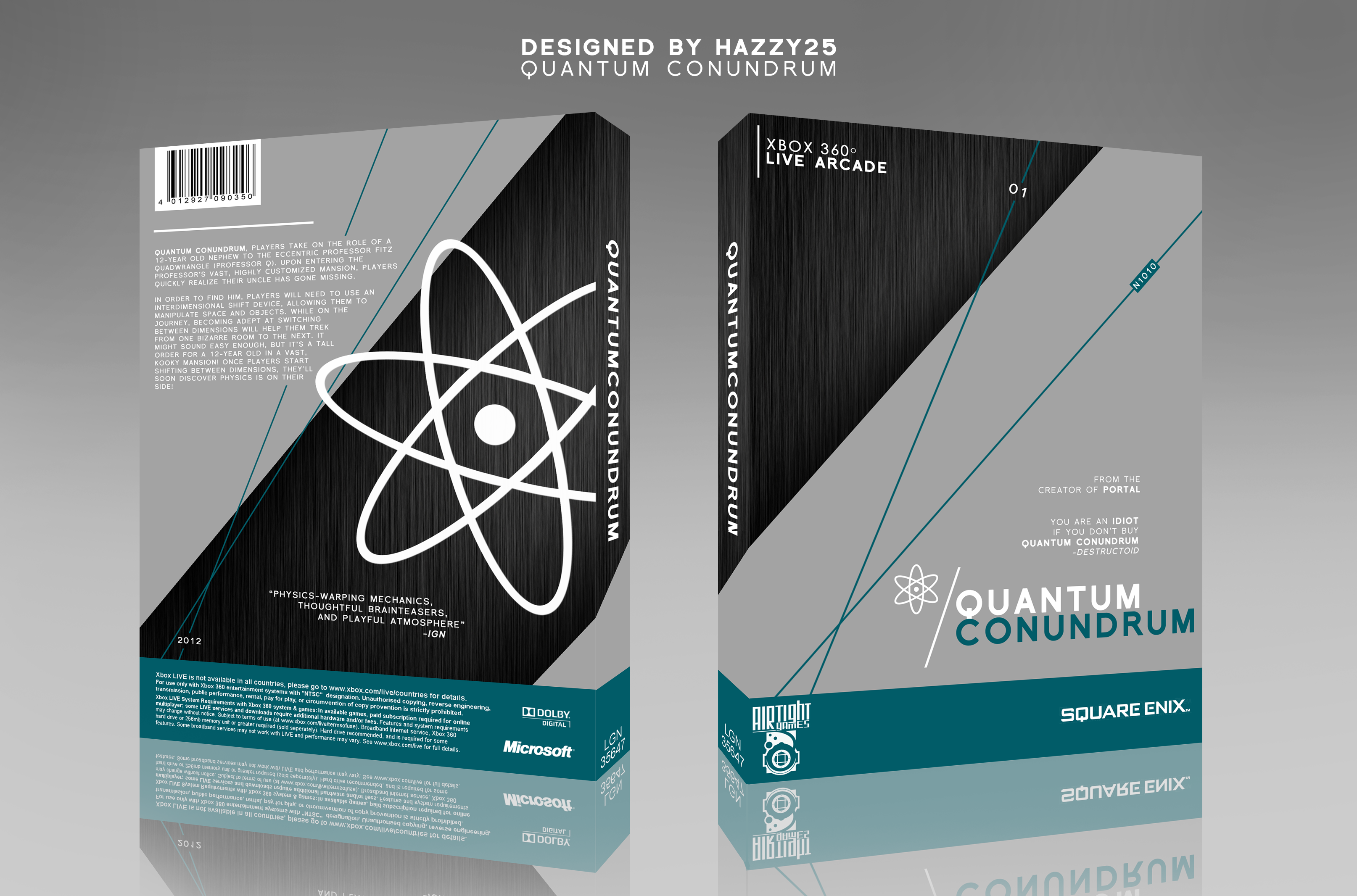 Quantum Conundrum box cover