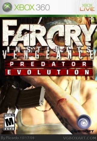 Far Cry Instincts Vengeance Predator Evolution box cover