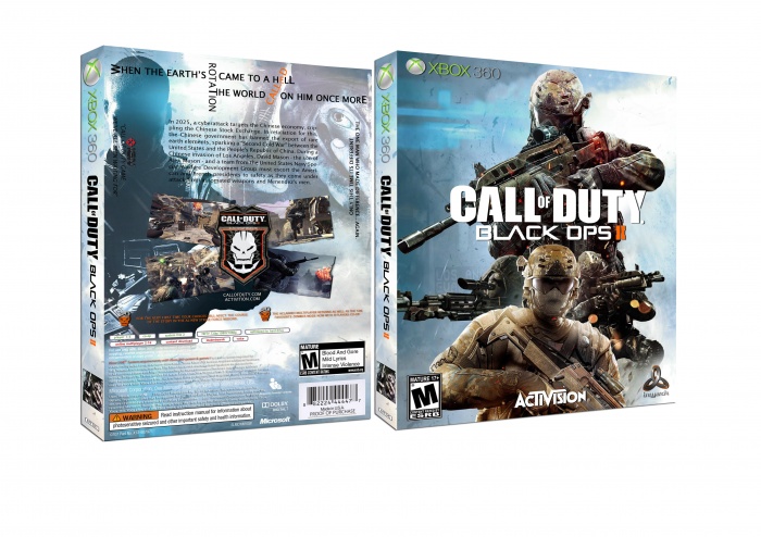 Call of Duty: Black Ops II box art cover