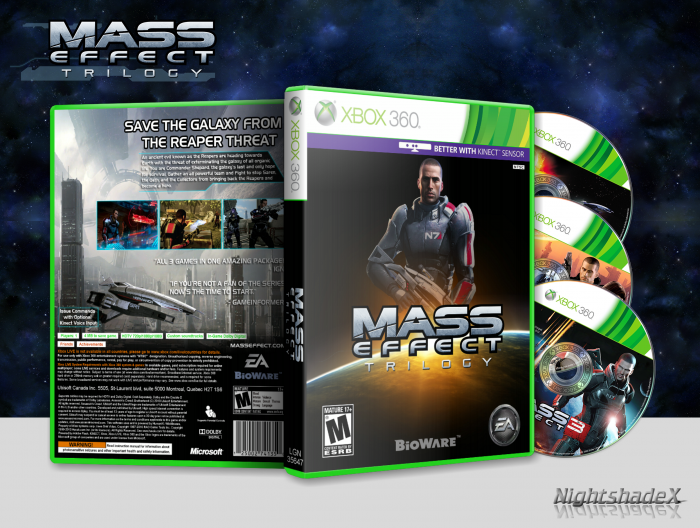 Mass Effect: Trilogy box art cover