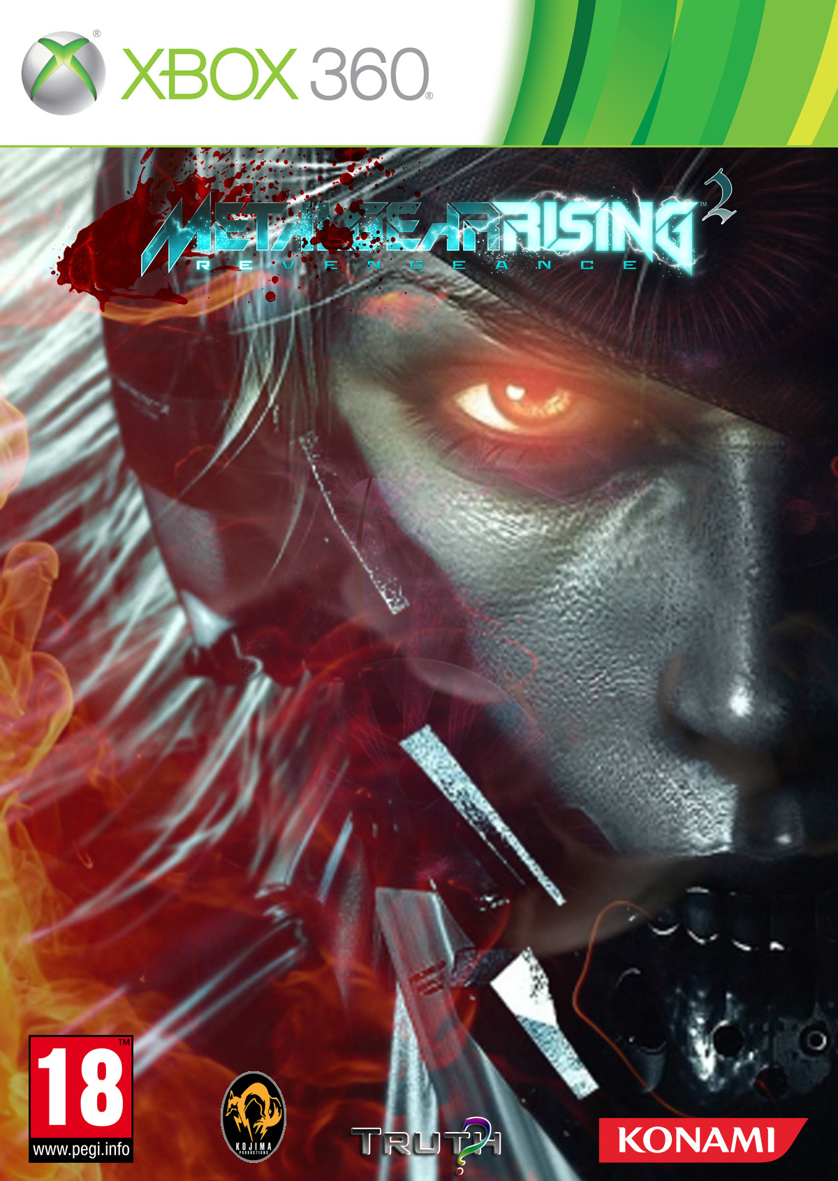 Metal Gear Rising 2 box cover
