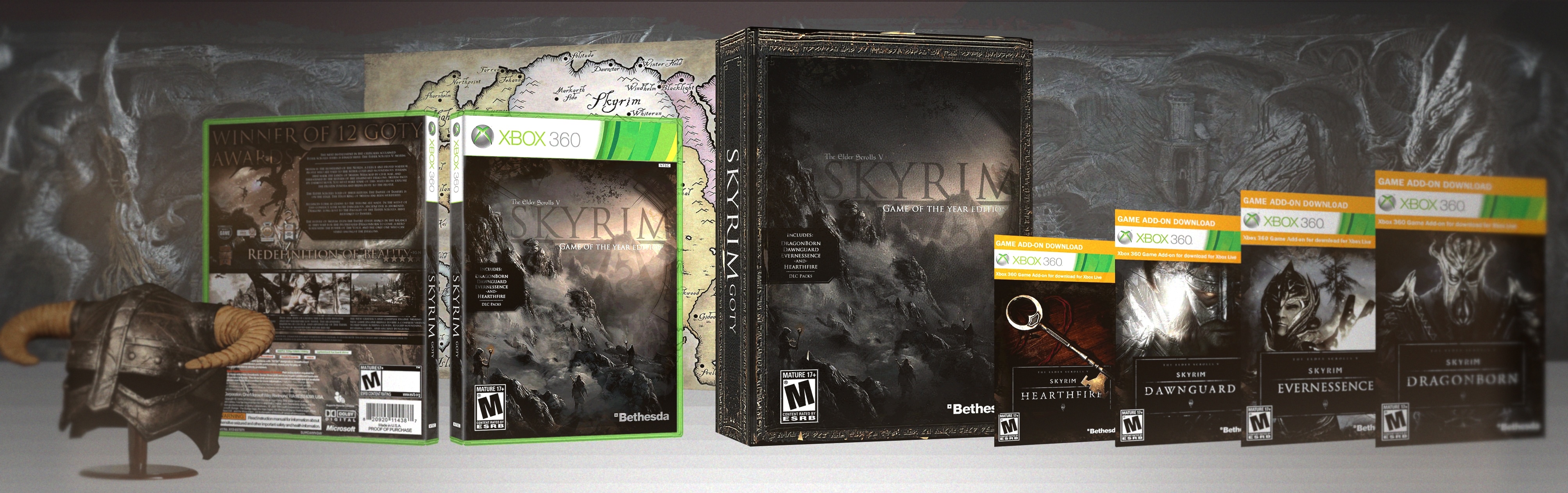 The Elder Scrolls V: Skyrim GOTY Edition box cover
