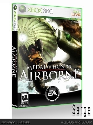 Medal Of Honor: Airborne box cover