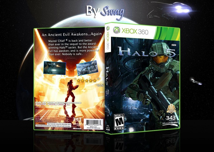 Halo 5 box art cover