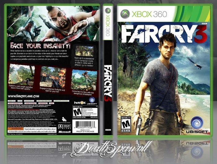Far Cry 3 box art cover