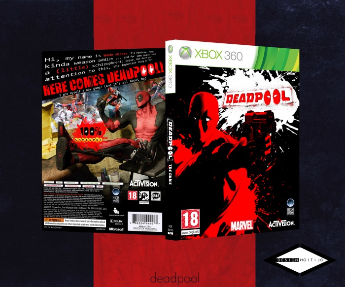 Deadpool - The Game box art cover