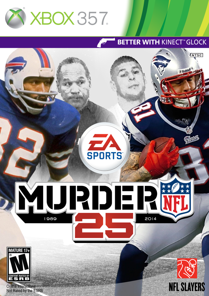 Murder NFL 25 box cover