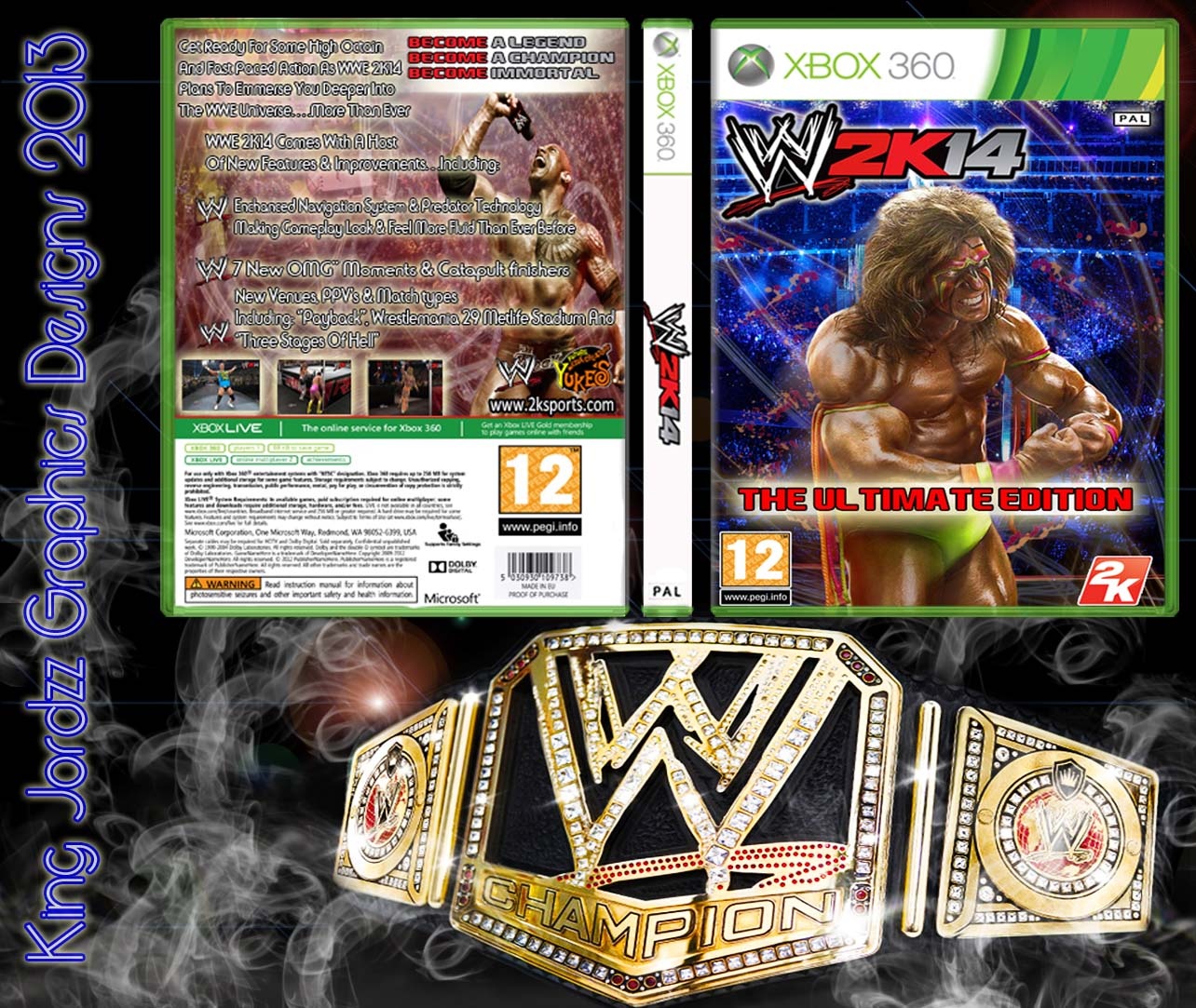 WWE 2K14 box cover