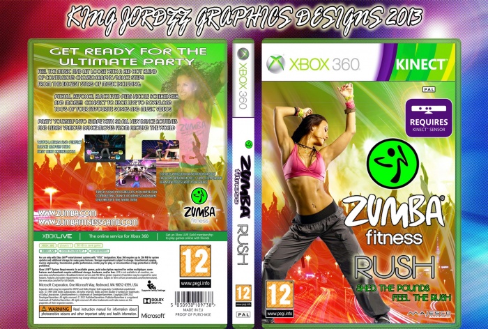 Zumba Fitness: Rush box art cover