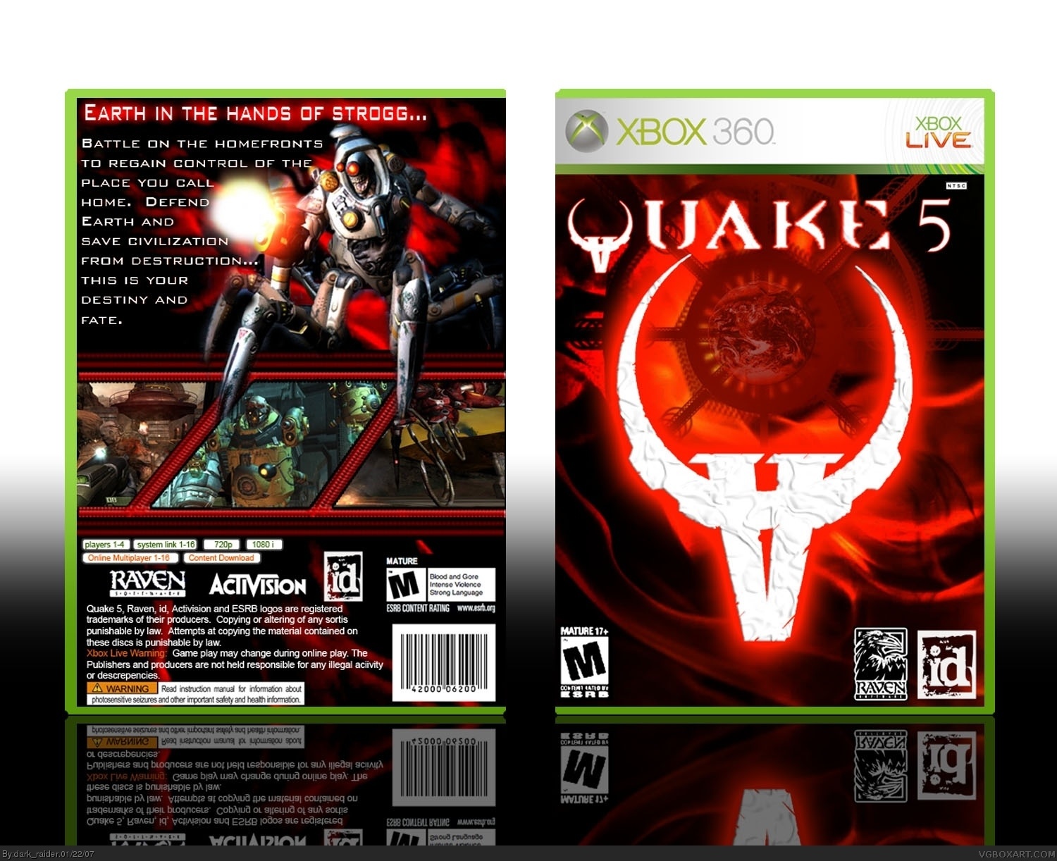 Quake 5 box cover