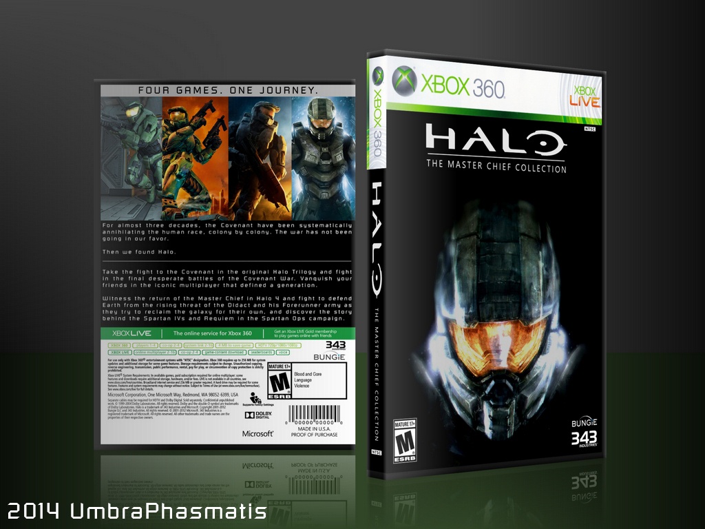 Halo: Master Chief Collection box cover