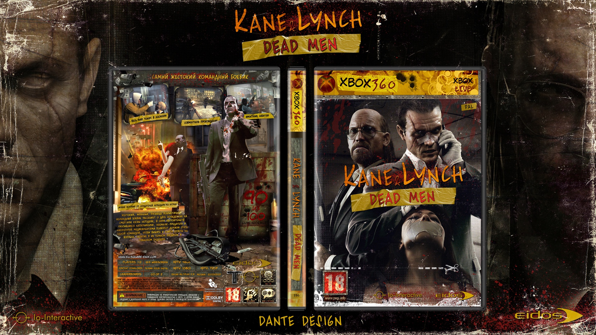 Kane & Lynch Dead men box cover