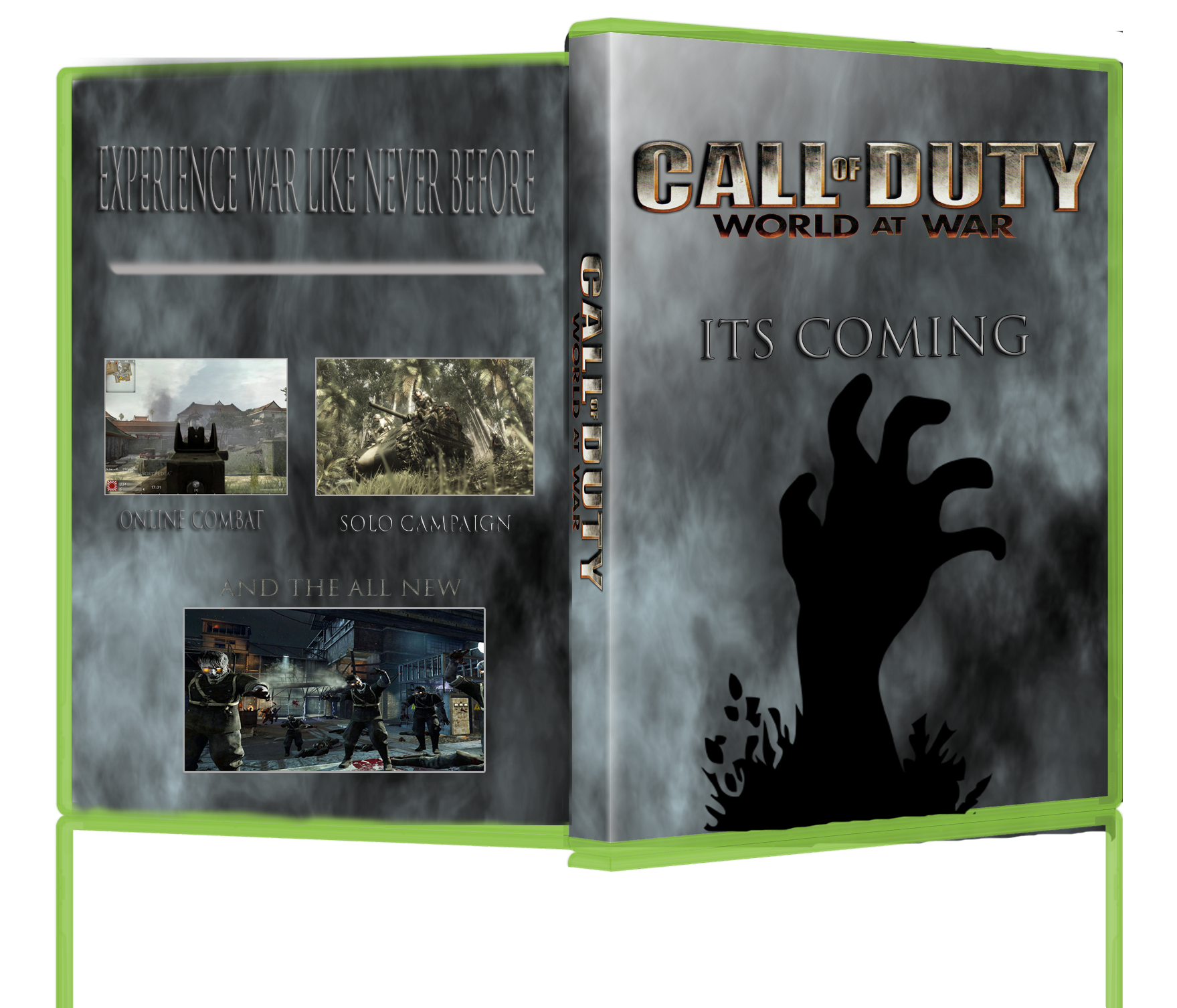 Call of Duty World At War:Nazi Zombies box cover