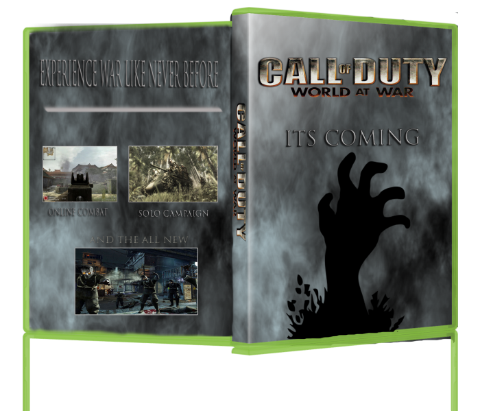 Call of Duty World At War:Nazi Zombies box art cover