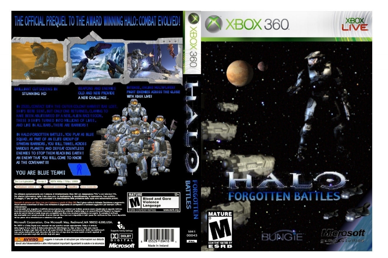 Halo: Forgotten box cover