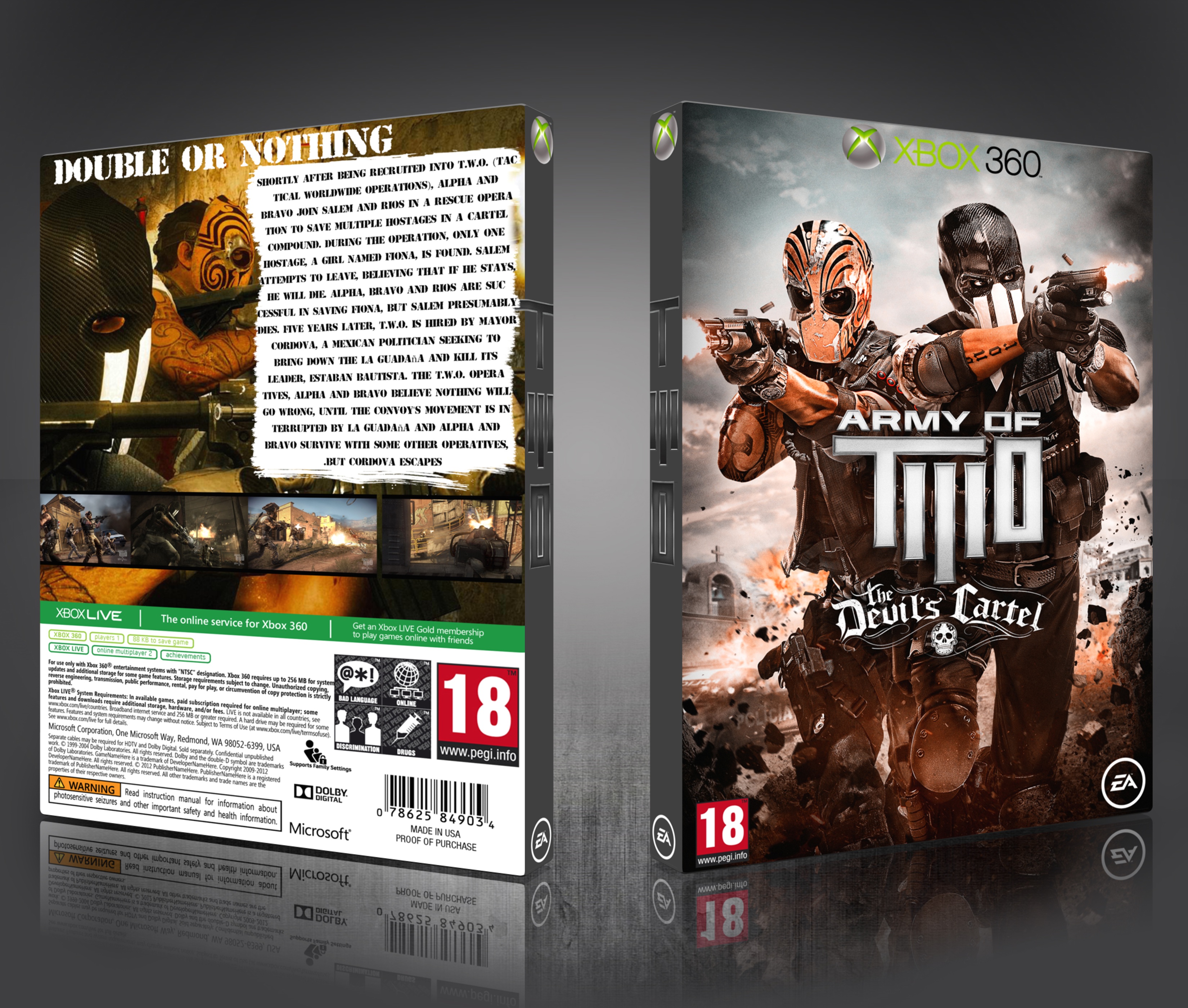 Army of Two: The Devil's Cartel box cover