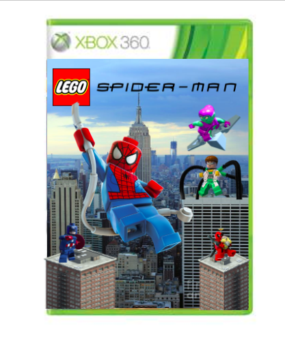 LEGO Spiderman box cover