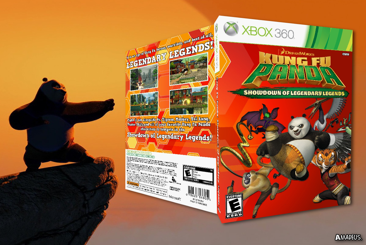 Kung Fu Panda: Showdown of Legendary Legends box cover