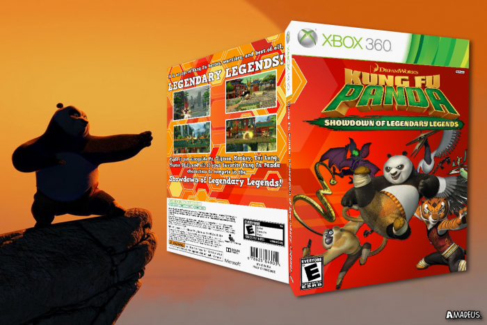 Kung Fu Panda: Showdown of Legendary Legends box art cover