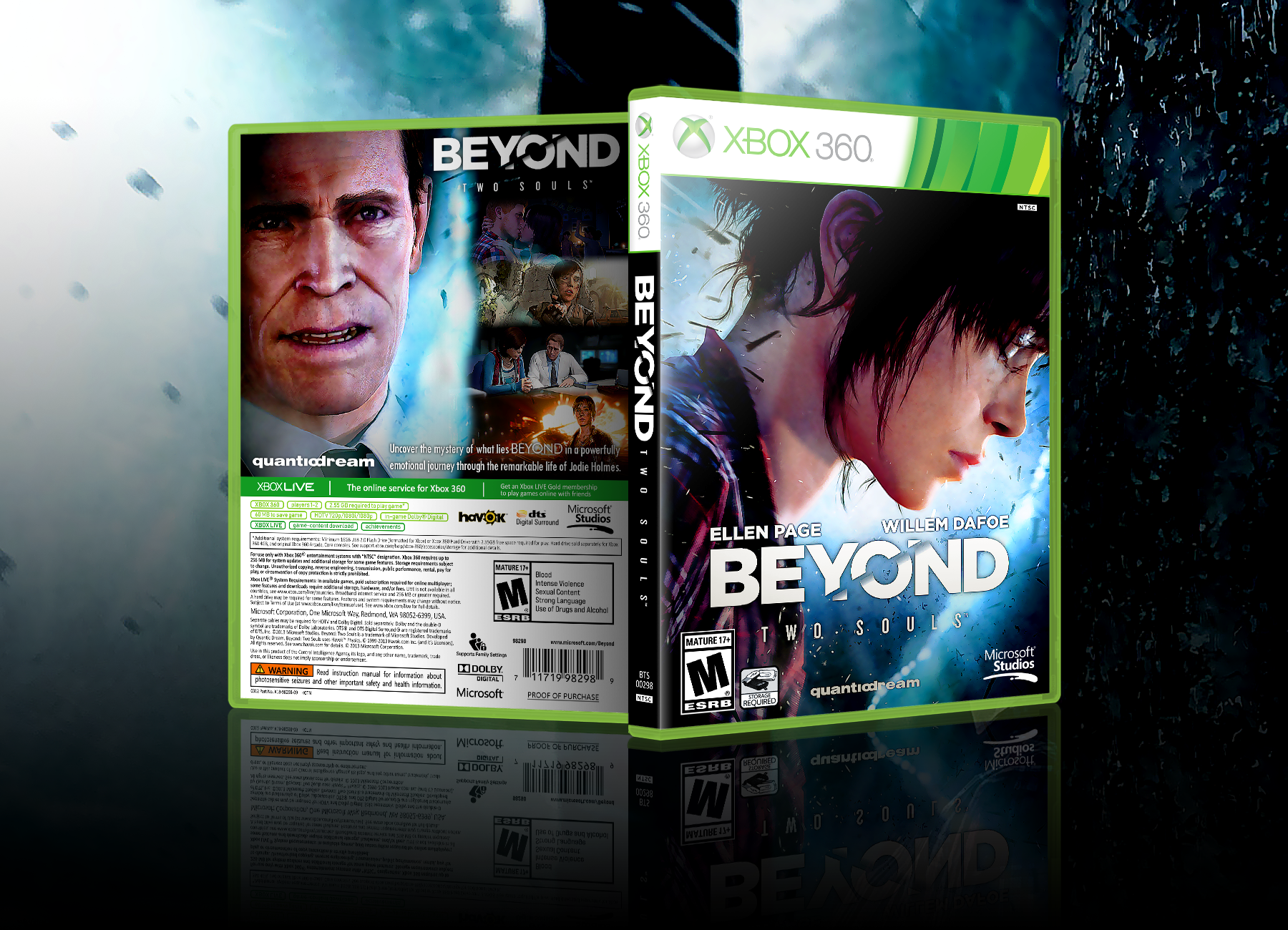 Beyond: Two Souls box cover