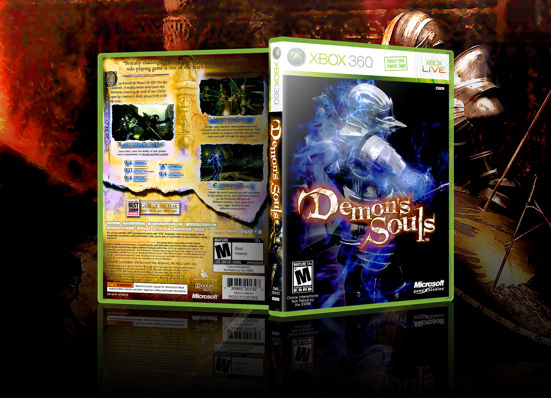 Demon's Souls box cover