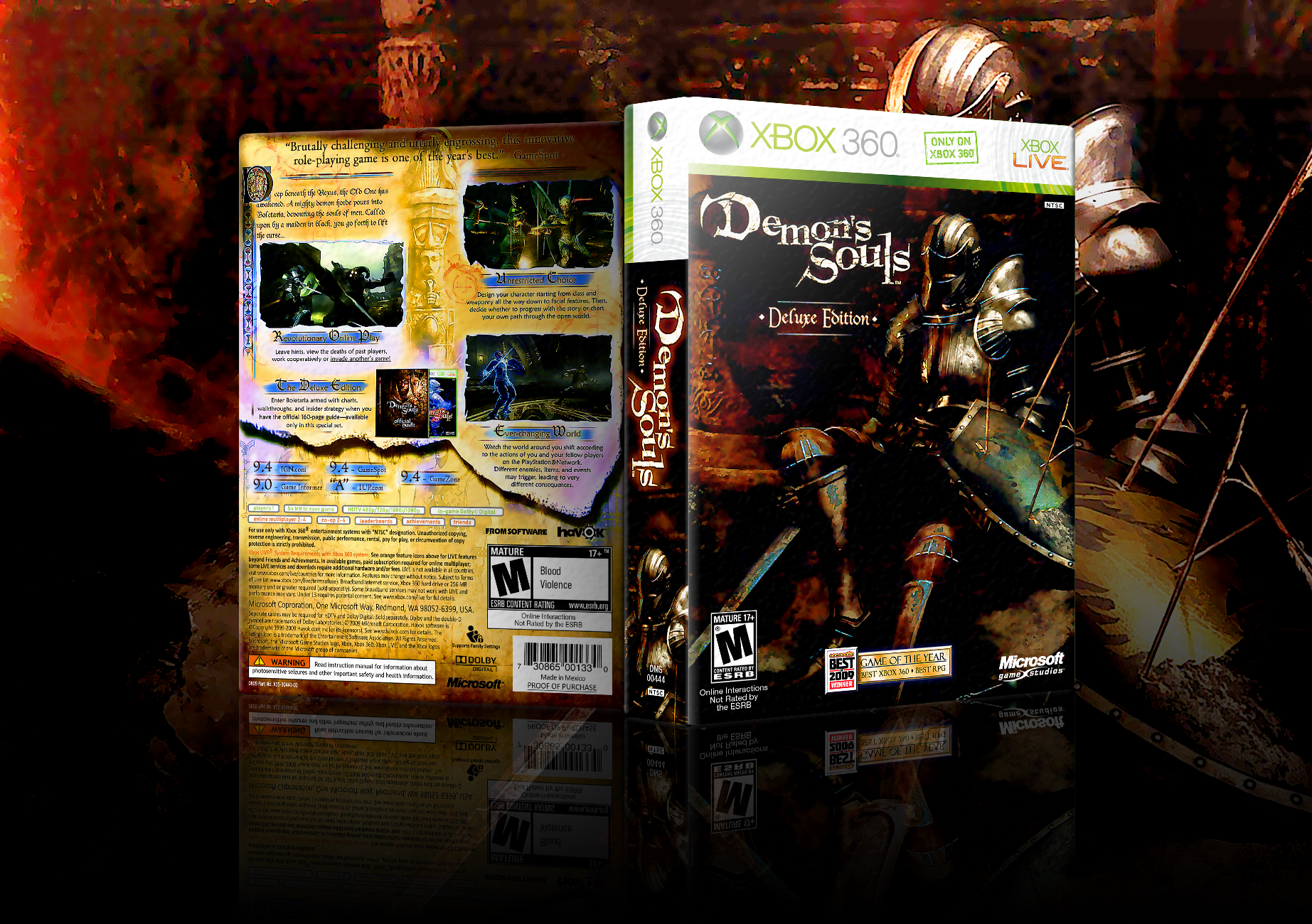 Demon's Souls: Deluxe Edition box cover