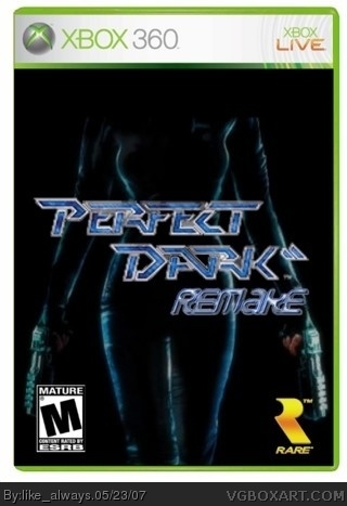 Perfect Dark Remake box cover