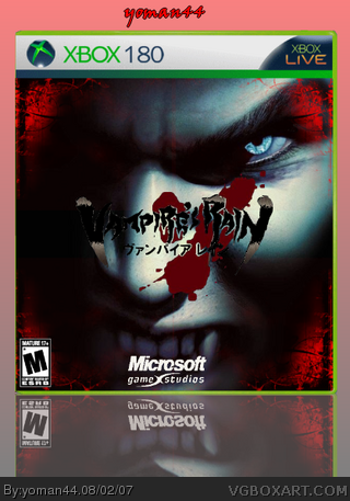 Vampire Rain (180) box cover