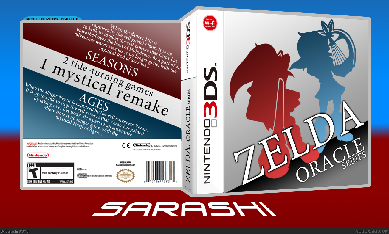 Zelda: Oracle Series box cover