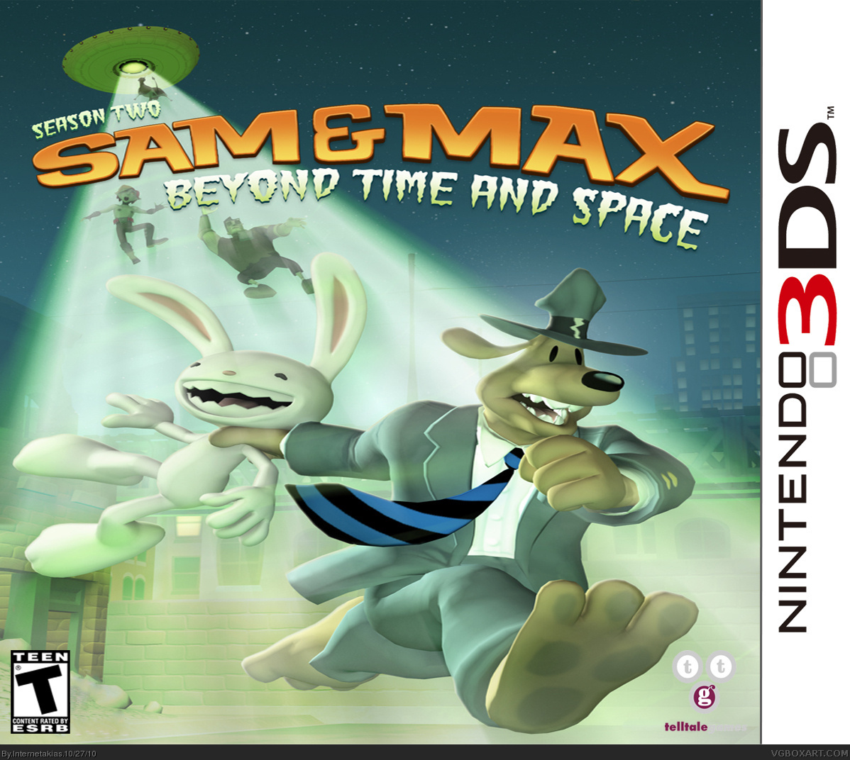 Sam & Max Beyond Time and Space box cover