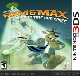 Sam & Max Beyond Time and Space box art cover