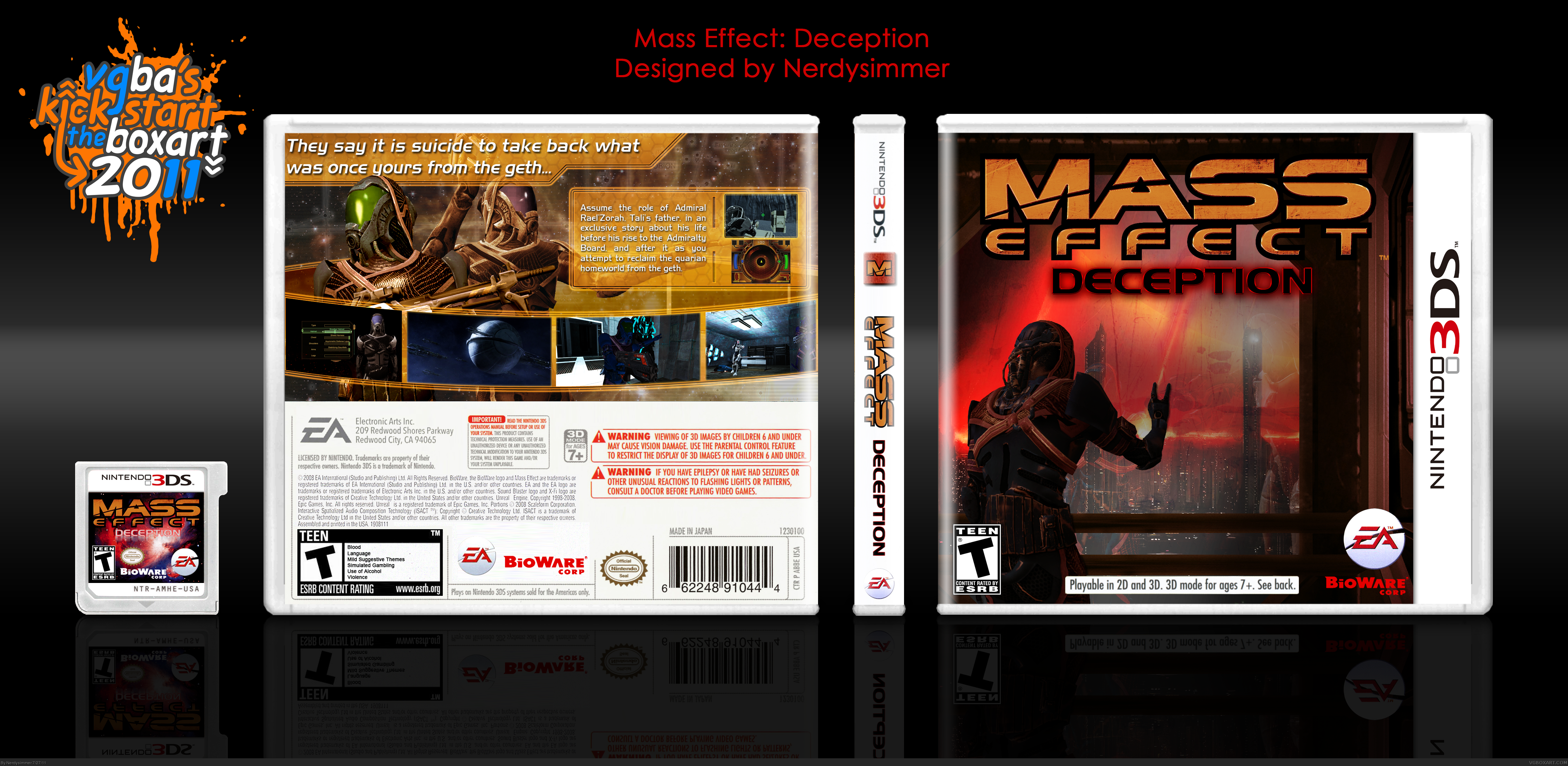 Mass Effect: Deception box cover