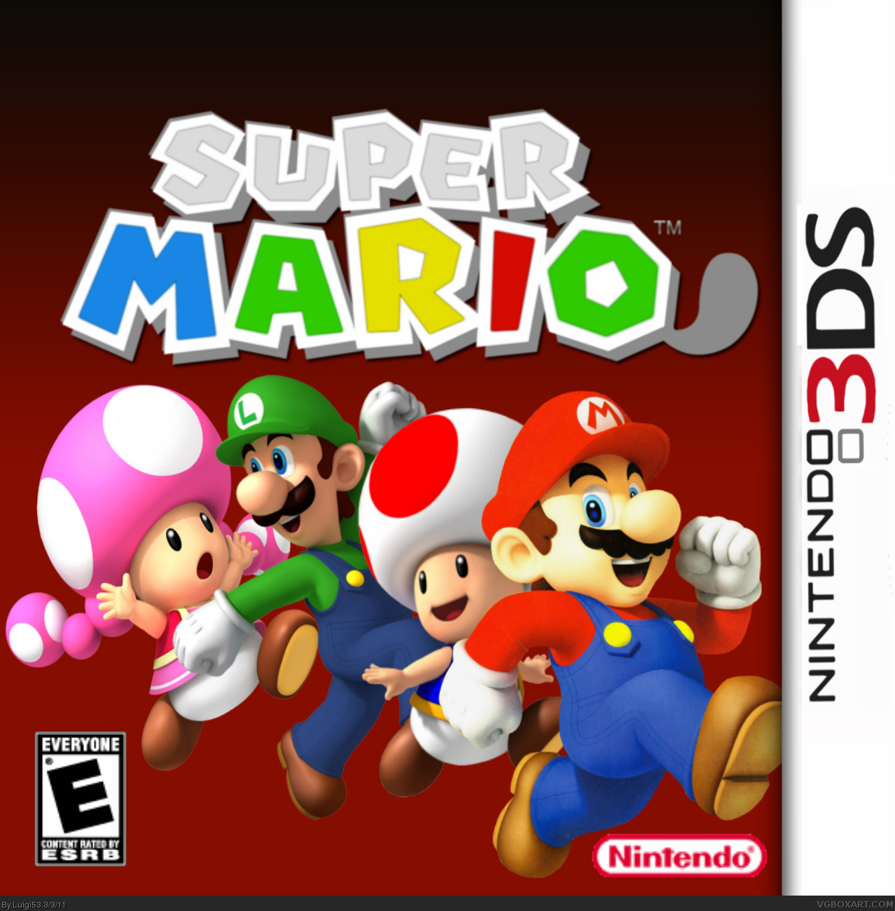 Super Mario 3D box cover