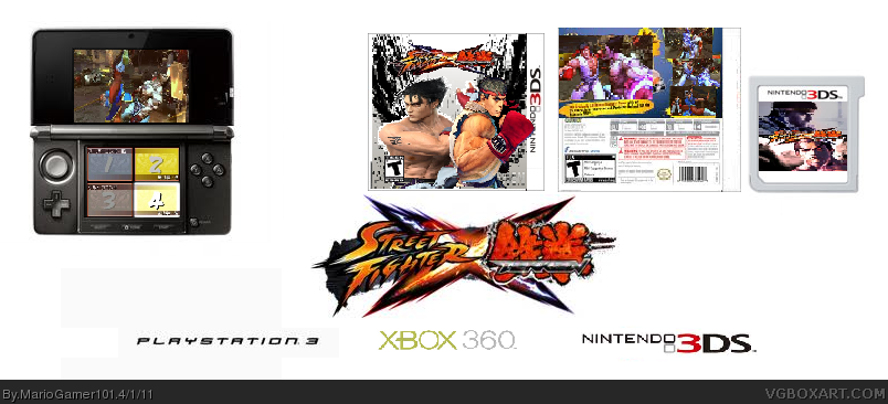 Street Fighter X Tekken box cover