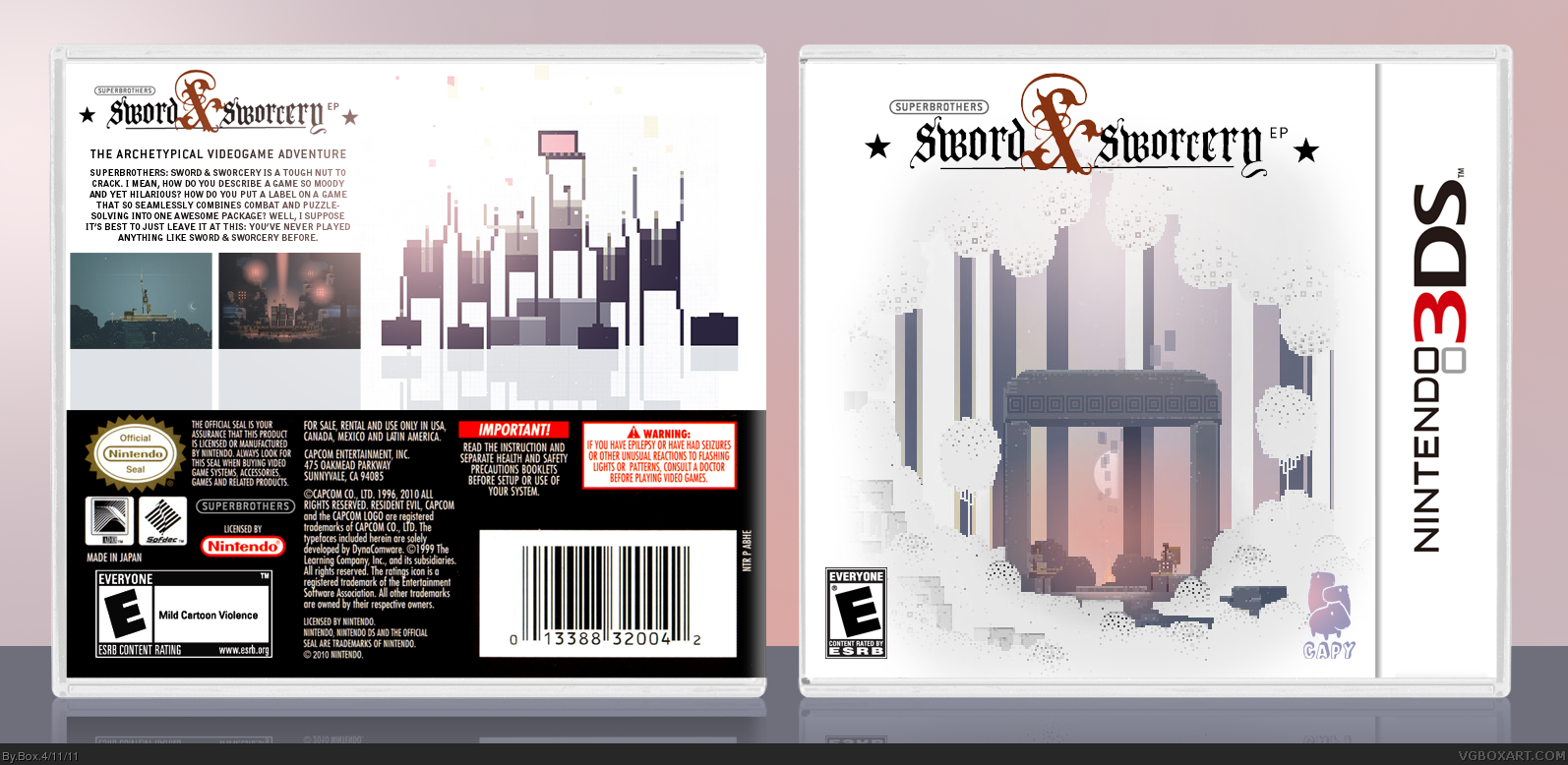 Superbrothers: Sword & Sworcery EP box cover
