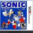 Sonic Heroes 3D Box Art Cover
